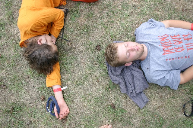 Le repos des guerriers : Bénito et Zalem