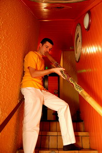 même dans les escaliers !